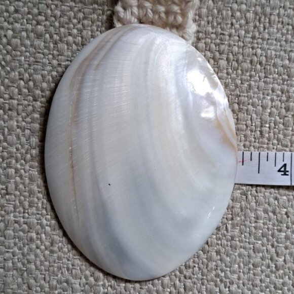 Hand Crafted Crochet Granny Square Three Triangle Cotton Bag Purse Tote - Picture 3 of 13